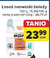 Carrefour Łosoś norweski wędzony w plastrach Mowi oferta