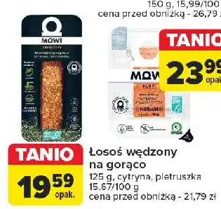 Carrefour Łosoś wędzony na gorąco cytryna i pietruszka Mowi Signature oferta