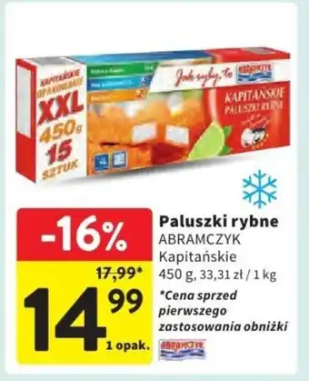 Intermarche Paluszki rybne 450 g oferta