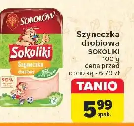 Carrefour Szyneczka drobiowa Sokołów Sokoliki oferta