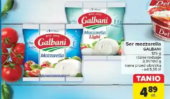 Carrefour Ser mozzarella Galbani oferta