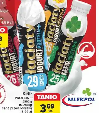 Carrefour Kefir proteinowy Łaciaty oferta