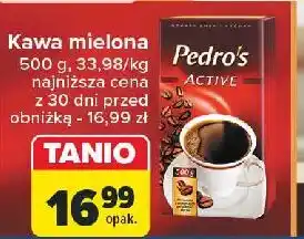 Carrefour Kawa Pedro's Active oferta