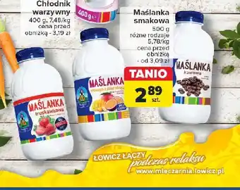 Carrefour Maślanka truskawkowa Łowicz 1906 Łowicka oferta