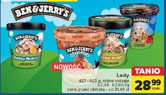 Carrefour Lody dulce de-lish Ben & Jerry's oferta