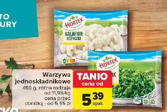 Carrefour Szpinak rozdrobniony Hortex oferta