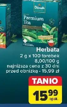 Carrefour Herbata Dilmah Premium Tea oferta