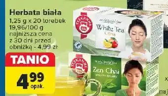 Carrefour Herbata white citrus Teekanne World Special Teas oferta