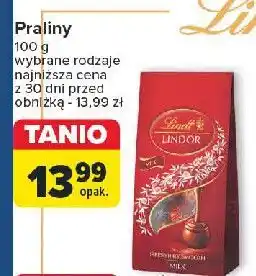 Carrefour Praliny milk Lindt Lindor oferta