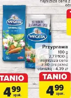 Carrefour Przyprawa bez glutaminianu sodu Vegeta oferta