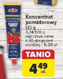 Carrefour Koncentrat pomidorowy Podravka oferta