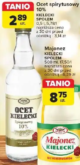 Carrefour Ocet 10 % Społem Kielce oferta