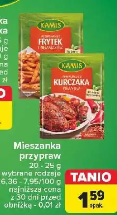 Carrefour Przyprawa do frytek i ziemniaków Kamis oferta