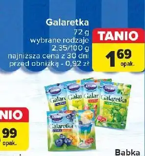 Carrefour Galaretka truskawkowa Gellwe oferta