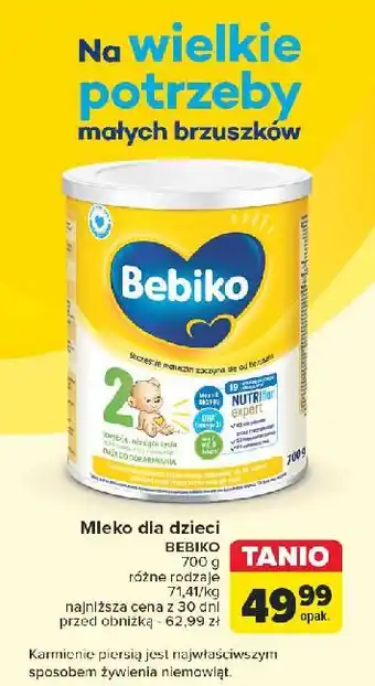 Carrefour Mleko 2 Bebiko oferta