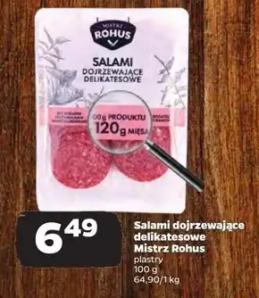 Netto Salami dojrzewające Mistrz Rohus oferta