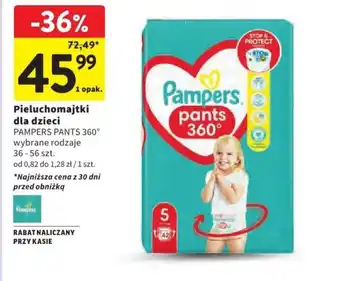 Intermarche Pieluchomajtki dla dzieci oferta