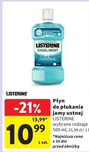 Intermarche Płyn do płukania jamy ustnej 500 ml oferta