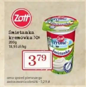 Społem Zott Primo Śmietanka 30 % 200 g oferta