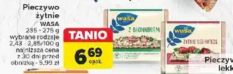 Carrefour Pieczywo chrupkie żytnie delikatess Wasa oferta