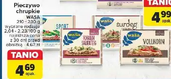 Carrefour Pieczywo chrupkie sport Wasa oferta