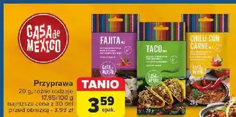Carrefour Przyaprawa taco mix Casa De Mexico oferta