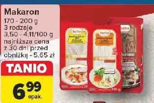 Carrefour Makaron ryżowy wstążki Tao oferta