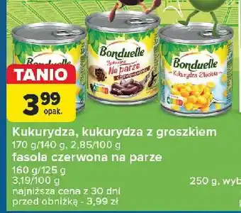 Carrefour Kukurydza złocista z groszkiem Bonduelle oferta