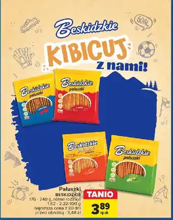 Carrefour Paluszki ser z cebulą Aksam Beskidzkie oferta