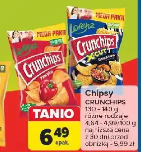 Carrefour Chipsy chakalaka Crunchips X-Cut oferta