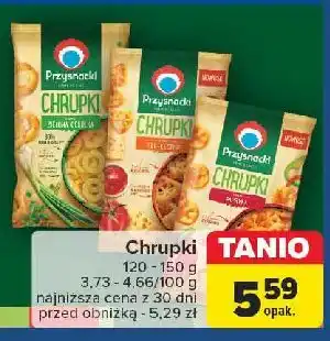 Carrefour Chrupki zielona cebulka Przysnacki oferta