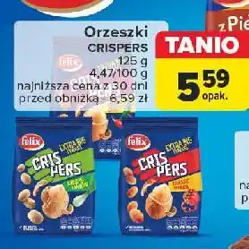 Carrefour Orzeszki onion Felix Crispers oferta