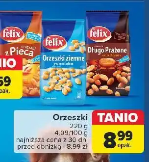 Carrefour Orzeszki długo prażone extra chrupkie Felix oferta