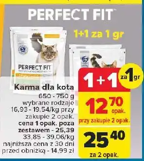 Carrefour Karma dla kota sensitive Perfect Fit oferta