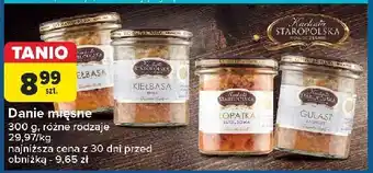 Carrefour Kiełbasa swojska Kuchnia Staropolska oferta