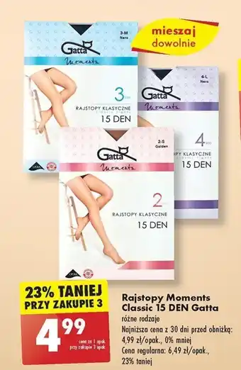 Rajstopy Moments Classic 15 DEN Gatta