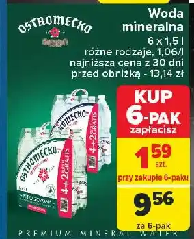 Carrefour Woda gazowana Ostromecko oferta