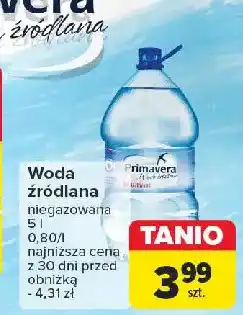 Carrefour Woda niegazowana Primavera oferta