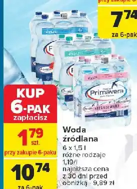 Carrefour Woda lekko gazowana Primavera oferta