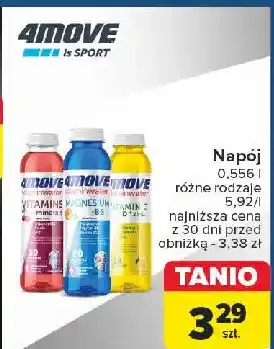 Carrefour Napój witaminy + minerały 4Move Vitamin Water oferta