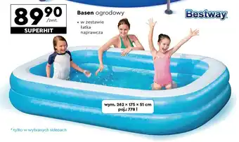 Biedronka Basen ogrodowy oferta