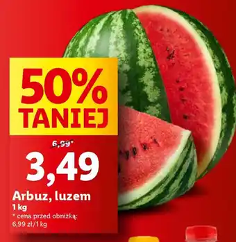 Lidl Arbuz, luzem 1 kg oferta