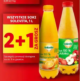 Lidl WSZYSTKIE SOKI SOLEVITA, 1 L oferta