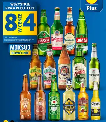 Lidl WSZYSTKIE PIWA W BUTELCE oferta