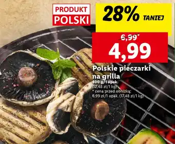 Lidl Polskie pieczarki na grilla 400 g oferta