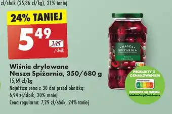 Biedronka Wiśnie drylowane Nasza spiżarnia oferta