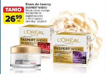 Carrefour Krem na dzień L'oreal Ekspert Wieku 60+ oferta