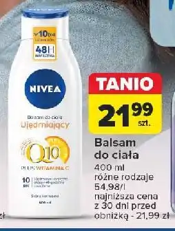 Carrefour Balsam do ciała ujędrniający Nivea Q10 oferta