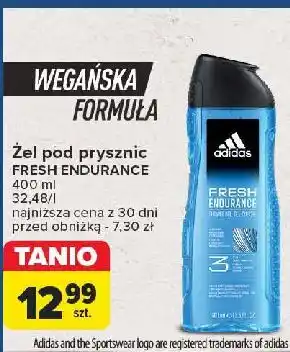 Carrefour Żel pod prysznic Adidas Men Fresh Endurance oferta