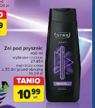 Carrefour Żel pod prysznic Str8 Game oferta